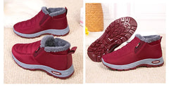Women’s Waterproof Snow Boots – 2025 Plush Warm Ankle Winter Boots
