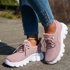 Women’s 2025 Spring Knitted Slip-On Shoes