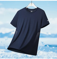CHRLCK Men’s Quick-Dry Sports T-Shirt – Summer Outdoor