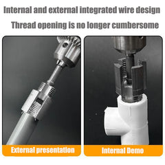 Universal Pipe Threading & Repair Tool