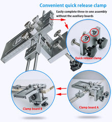 YOMO 3-in-1 Furniture Dowelling & Drill Locator Jig