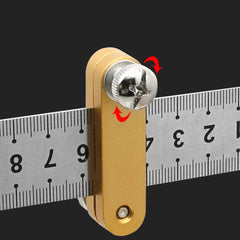 Steel Ruler Positioning Block Marking Gauge