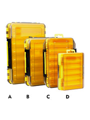 10-Cell Double-Sided Fishing Tackle Box – Durable Bait & Tool Organizer