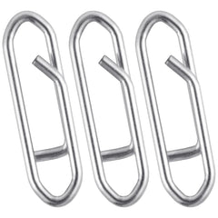 50-Pcs Stainless Steel Fishing Snap Clips