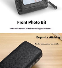 Women’s Zippered Card Holder Wallet