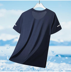 CHRLCK Men’s Quick-Dry Sports T-Shirt – Summer Outdoor