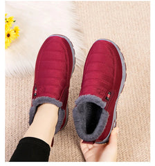 Women’s Waterproof Snow Boots – 2025 Plush Warm Ankle Winter Boots
