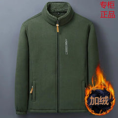 Men’s Winter Fleece Jacket – Thick Warm Windproof Outdoor Coat