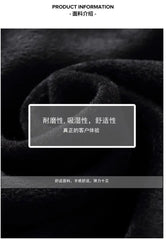 Men’s Fleece-Lined Knit Sweater – Warm Wool O-Neck Autumn/Winter Pullover