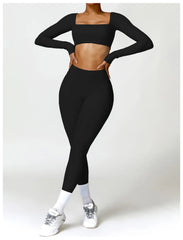 Women’s Quick-Dry Square Neck Gym Top