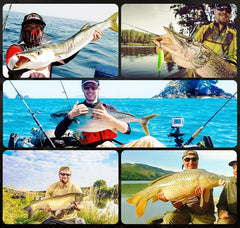 Shawto Aluminum Alloy Fishing Gripper – Professional Lip Grabber & Fish Control Pliers Tool