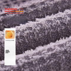 2025 Unisex Winter Hoodie – Lightweight Warm Thickened Solid Color Hooded Sweatshirt