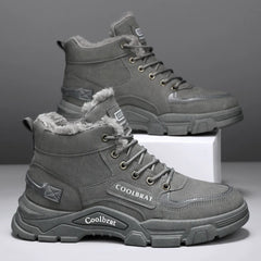 Men’s 2025 Cotton Boots – Warm, Trendy & Wear-Resistant