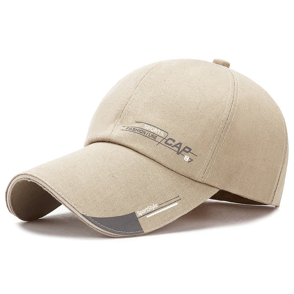 Outdoor Sunscreen Canvas Baseball Cap – Unisex