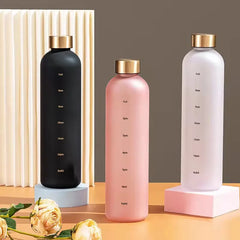 1L Motivational Sports Water Bottle – Portable & Reusable