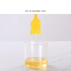 Food Grade Silicone BBQ Oil Brush – Heat Resistant Basting & Pastry Brush for Cooking and Baking