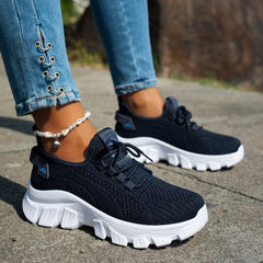Women’s 2025 Spring Knitted Slip-On Shoes