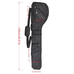 Golf Sunday Bag – Foldable Mini Club Bag for Training & Travel