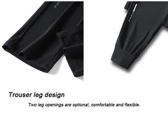 Men’s Reflective Quick-Dry Running Pants – Lightweight Summer Jogging & Hiking Trousers