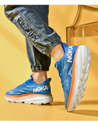 Men & Women Carbon Plate Running Shoes – Lightweight Breathable Athletic Sneakers