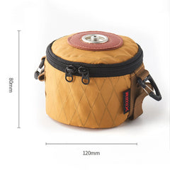 Camping Gas Can Protective Cover – Cotton Linen Anti-Fall Fuel Cylinder Storage Sleeve