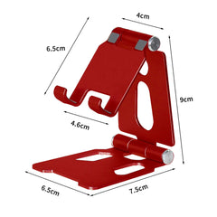 Aluminum Alloy Folding Phone Stand – Portable Desktop Holder for iPhone