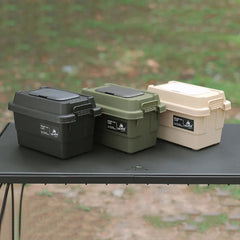 Outdoor Tissue & Storage Box – 1.1L Portable Napkin Holder Organizer for Camping & Picnic