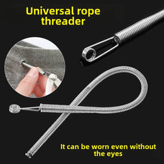 Flexible Spring Drawstring Threader Tool