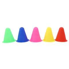 10PCS Training Cones Set – Soft Sports Marker for Soccer, Skating, and Fitness Drills