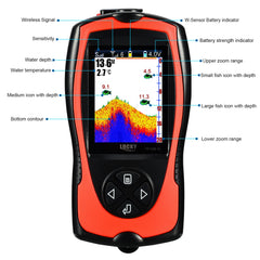 Lucky FF1108-1CWLA Rechargeable Wireless Sonar Fish Finder