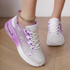 Women’s Air Cushion Sneakers – Breathable Walking Shoes