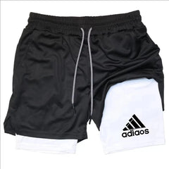 Men’s 2-in-1 Running Shorts with Phone Pocket