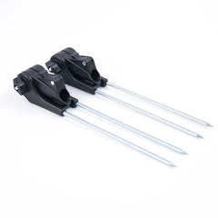 Stainless Steel Telescopic Fishing Rod Holder – Dual-Purpose Bracket (1.7M/2.1M/2.4M)