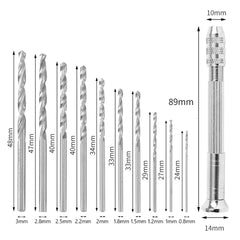 Mini Micro Manual Hand Drill Set