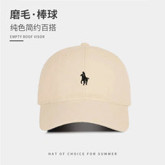 Unisex Cotton Baseball Cap – Casual Embroidered Polo Hat