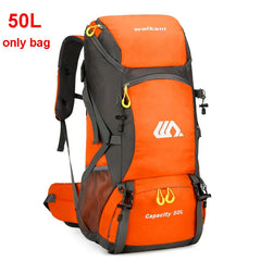 50L Waterproof Hiking Backpack – Large Travel Rucksack for Camping, Climbing & Outdoor Sports