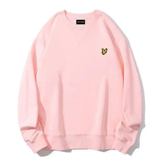 2025 LYLE Cotton O-Neck Sports Hoodie – Eagle Logo Unisex Casual Sweatshirt