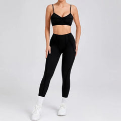 Women’s Seamless High-Waist Yoga Set