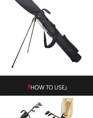 Lightweight Waterproof Golf Stand Bag with Bracket