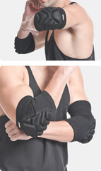 Compression Elbow Pads – Sports Protector Braces (1 Pair)