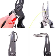 Multifunction Fishing Pliers Scissors – Line Cutter & Hook Remover Tool