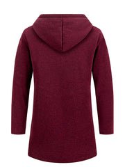 Men’s Oversized Streetwear Zipper Hoodie – Warm Winter Outdoor Sweatshirt Jacket