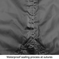 Black Coated Camping Tarp – 99% UV Block Waterproof Sun Shelter Canopy