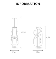 PGM Golf Travel Bag – Waterproof, Anti-Collision, Large Capacity QB134