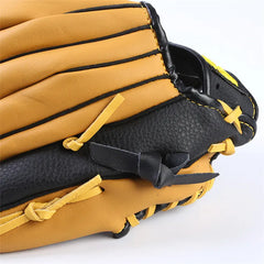 Professional Genuine Leather Baseball & Softball Gloves – Youth & Adult Training Mitt