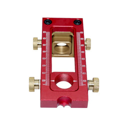 2-in-1 Doweling Jig & Drill Guide – Woodworking Hole Punch Locator