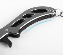 Shawto Aluminum Alloy Fishing Gripper – Professional Lip Grabber & Fish Control Pliers Tool