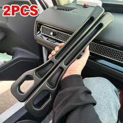 Universal Car Seat Gap Filler & Leak-Proof Storage Strip