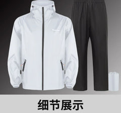 2025 Unisex Waterproof Raincoat Suit – Lightweight & Breathable Motorcycle Rain Wear