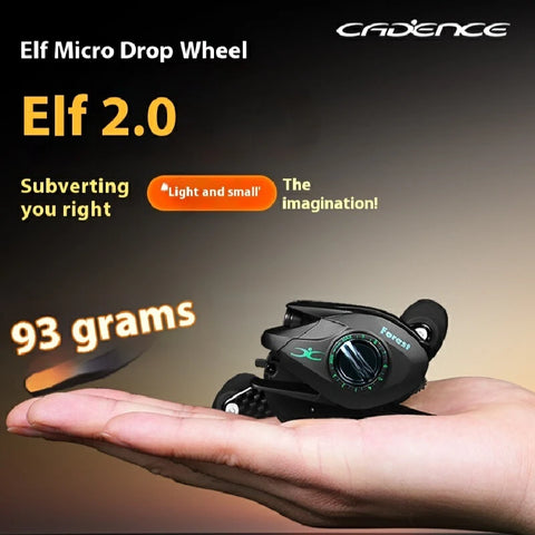 Cayden Ultra Mini BFS Water Drop Reel – 2nd Gen